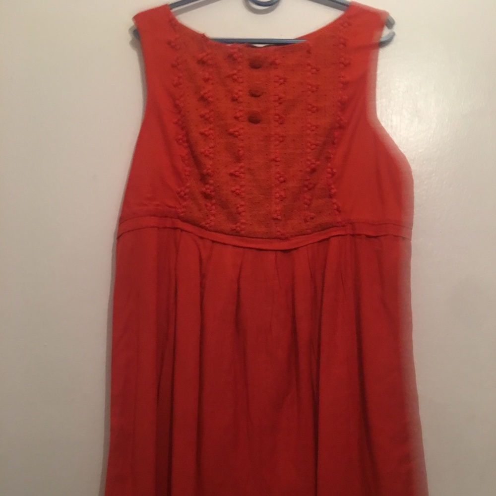 ✨✨H&M Dress Orange Sleeveless size ✨✨